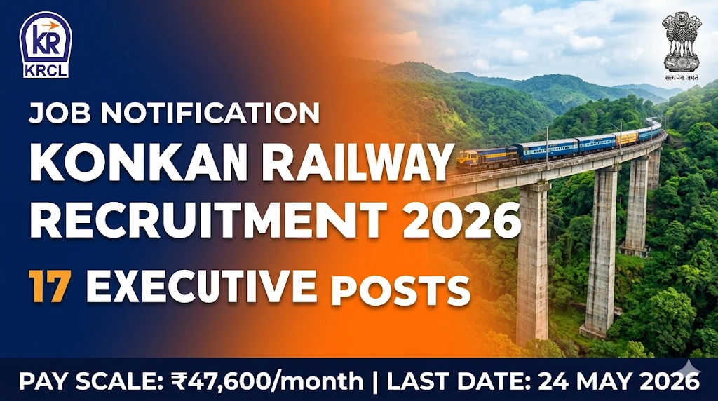 Konkan Railway Recruitment 2026 Notification
